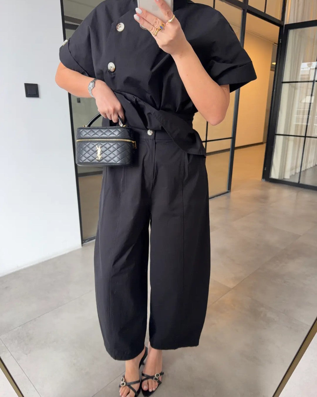 Defined Waist Tailored Set + Belt