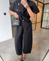 Defined Waist Tailored Set + Belt