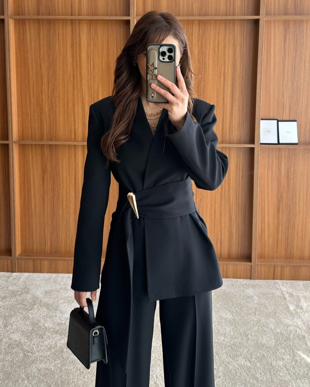 Defined Waist Tailored Suit
