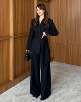 Defined Waist Tailored Suit