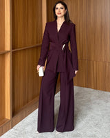Defined Waist Tailored Suit