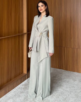Defined Waist Tailored Suit