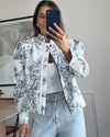 Dior Inspired Bomber Jacket