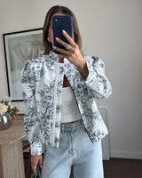 Dior Inspired Bomber Jacket