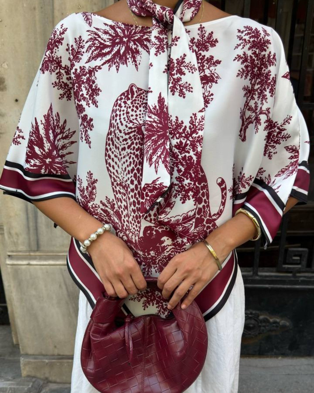Dior Printed Blouse