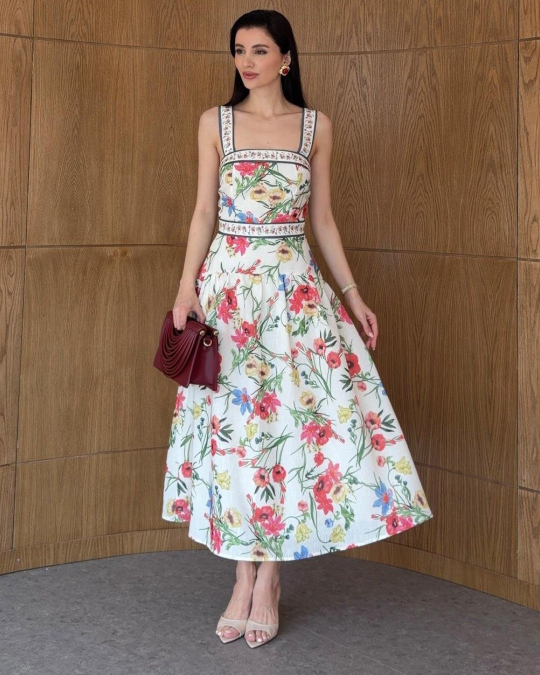 Dolce Vita Floral Midi Dress
