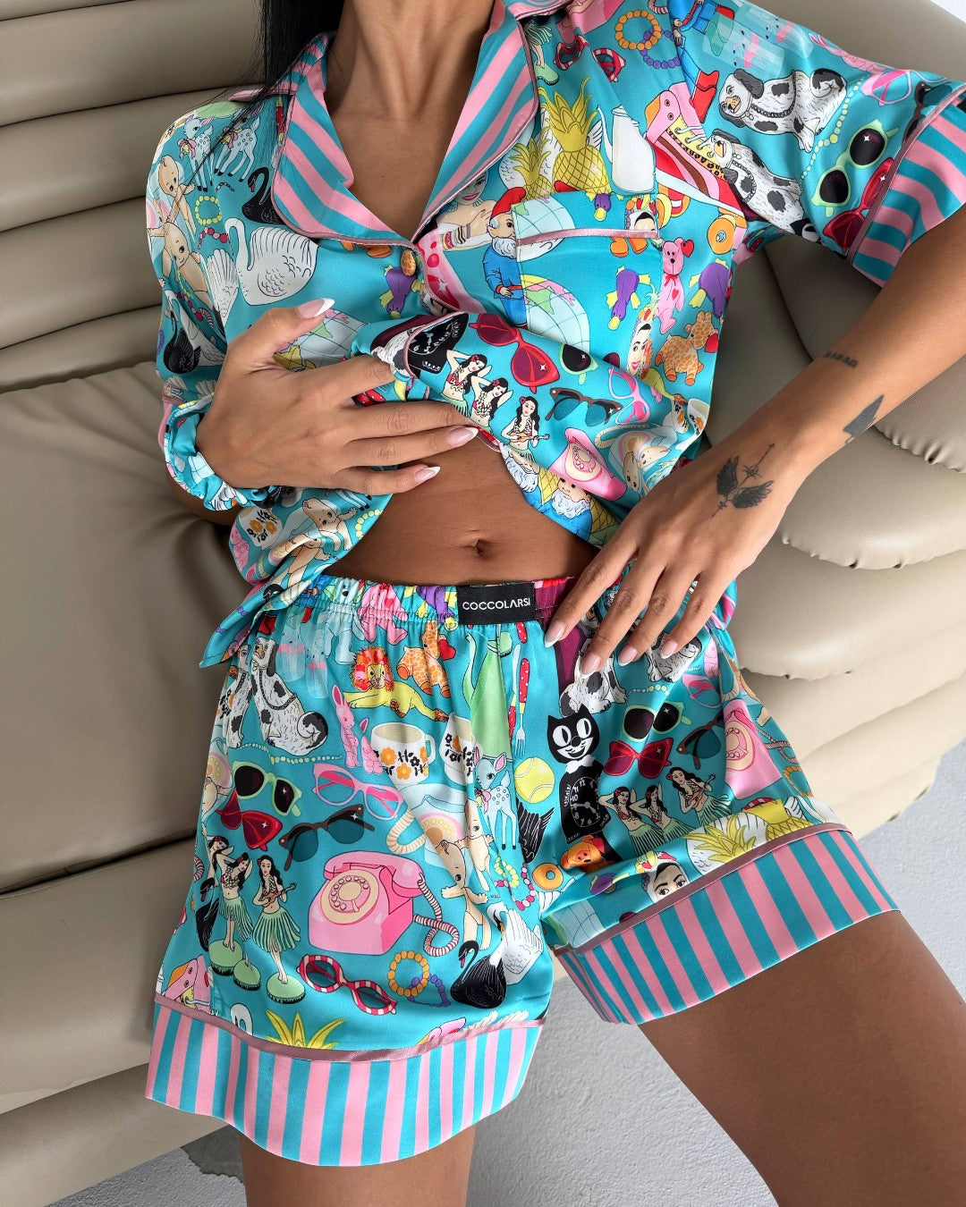 Dollhouse Pajama Set