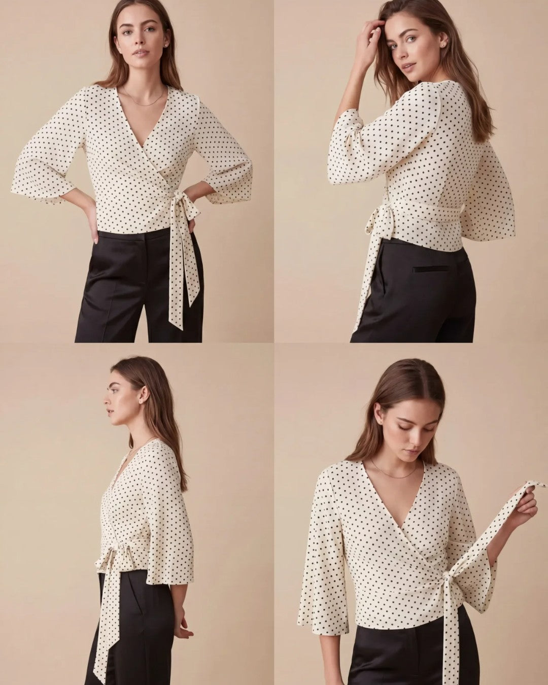 Dotted Luxe Top