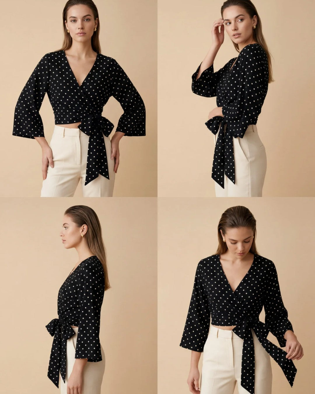 Dotted Luxe Top