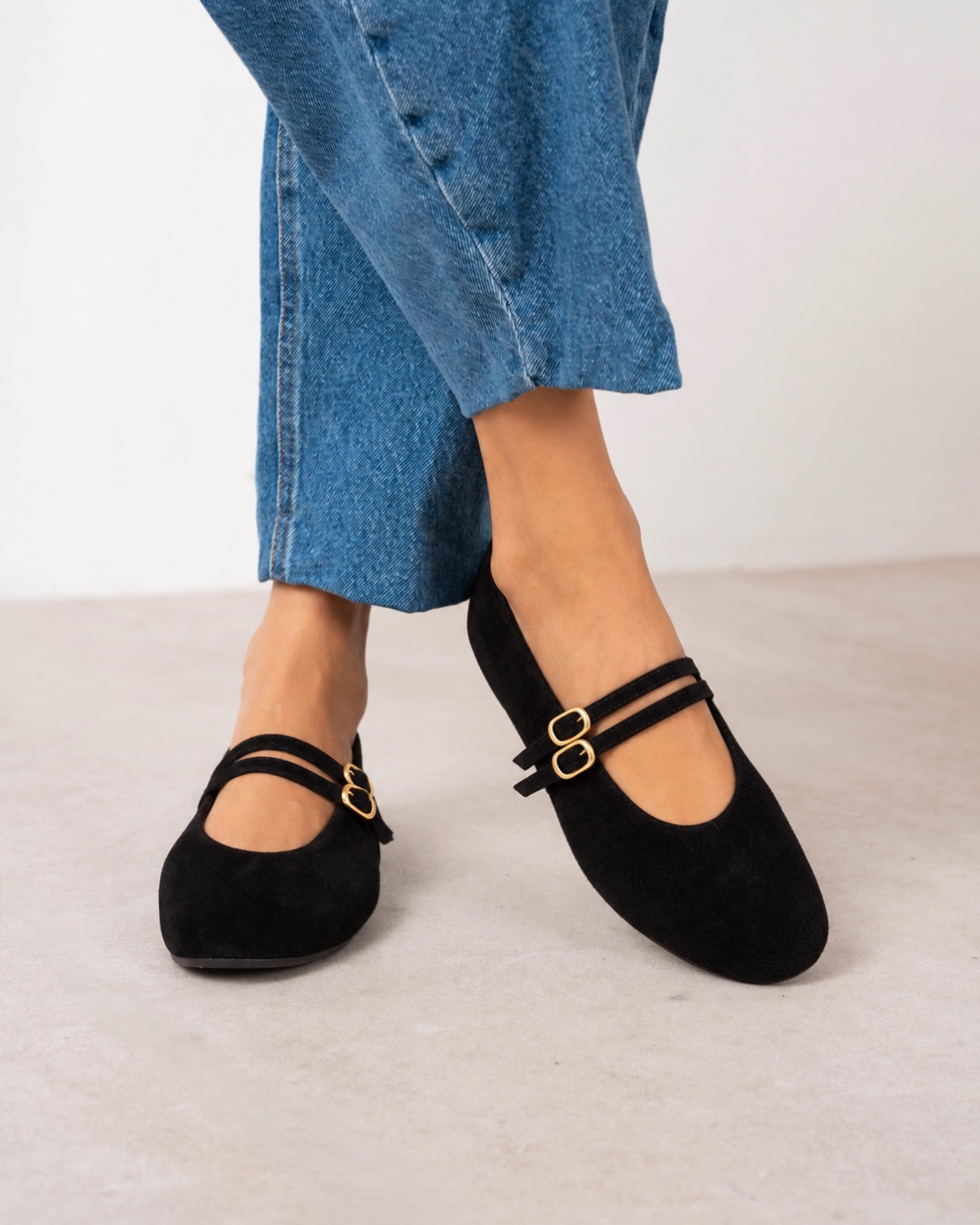 Double Charm Mary Janes