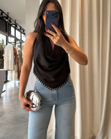 Drape Halter Top
