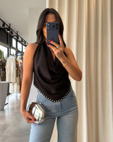 Drape Halter Top