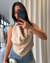 Drape Halter Top
