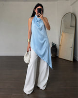 Drape Satin Top
