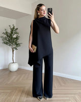 Draped Asymmetric Set