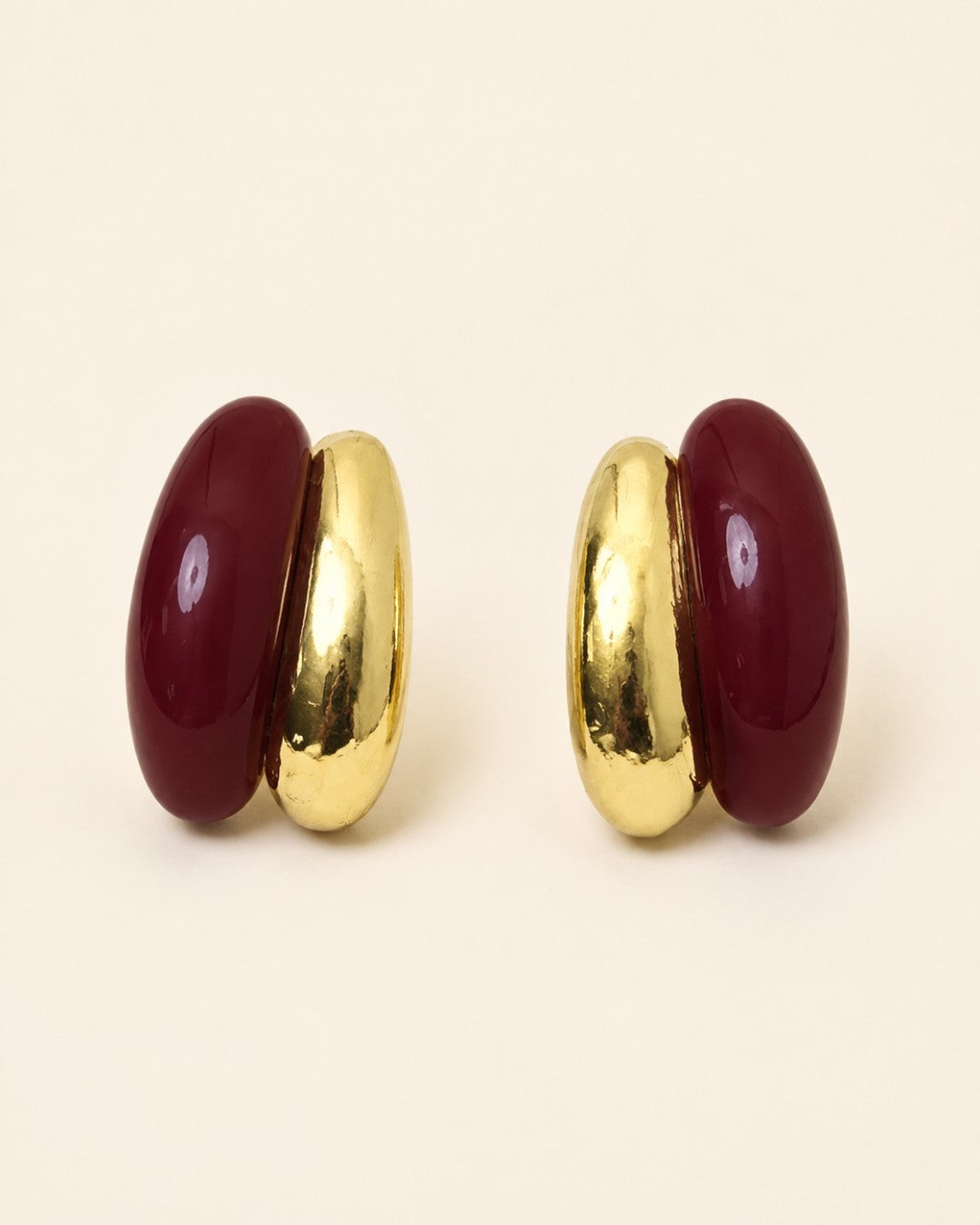Duo Sculpted Hoops