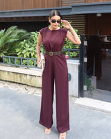Effortless Chic Jumpsuit + Belt