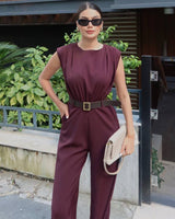 Effortless Chic Jumpsuit + Belt