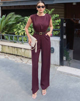Effortless Chic Jumpsuit + Belt