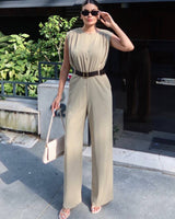 Effortless Chic Jumpsuit + Belt