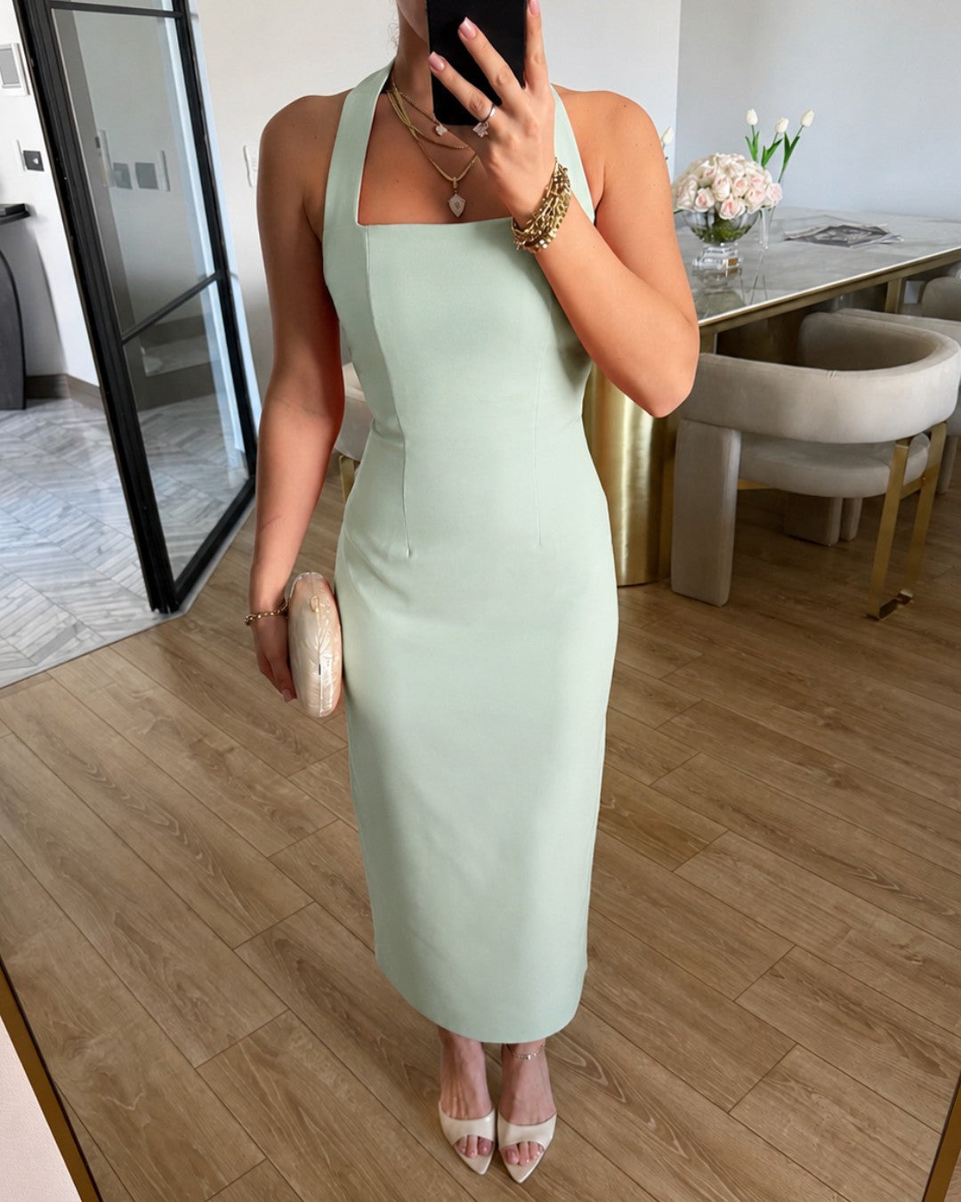 Élan Charm Midi Dress