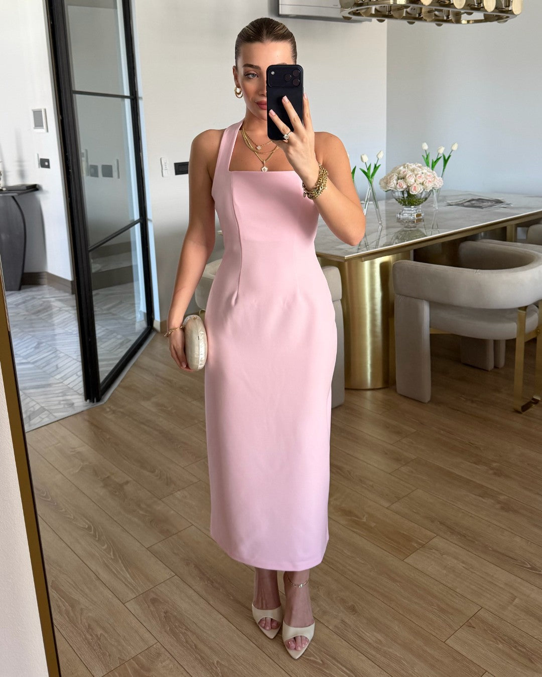 Élan Charm Midi Dress