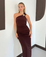 Elara One-Shoulder Dress