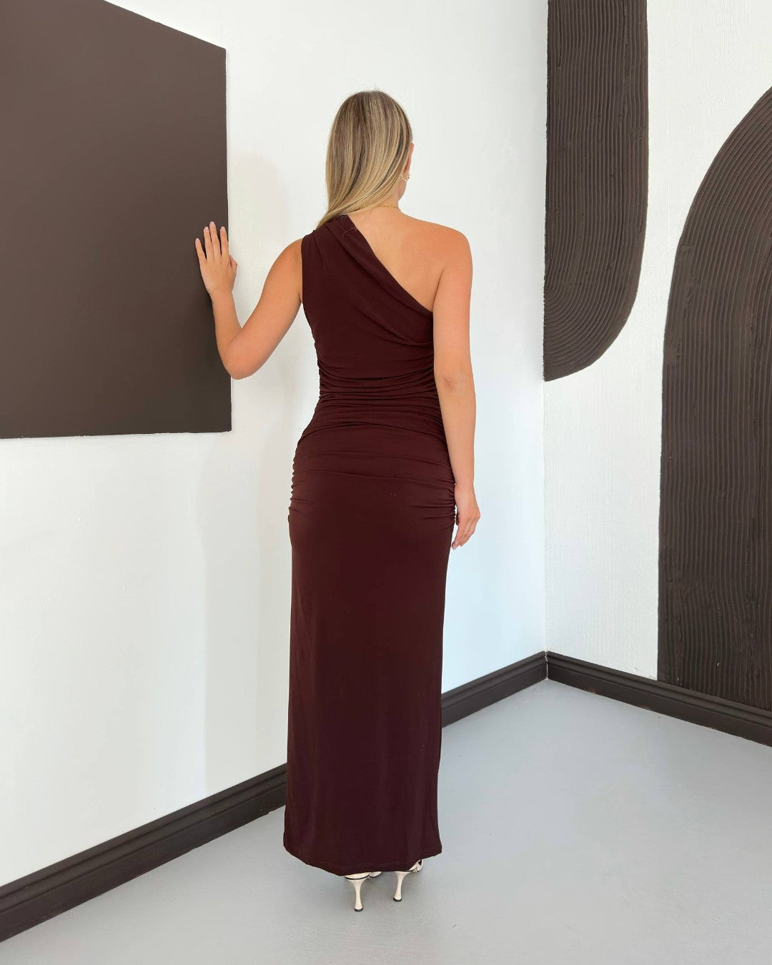 Elara One-Shoulder Dress