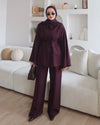 Elegance Wide-Leg Set + Belt
