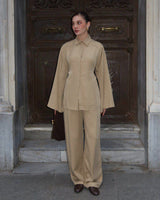Elegance Wide-Leg Set + Belt