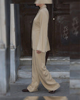 Elegance Wide-Leg Set + Belt