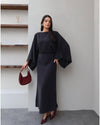Elegant Flow Sleeve Dress