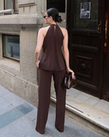 Elegant Halter Set