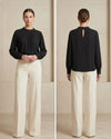Elegant Neck Top