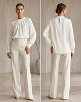 Elegant Neck Top
