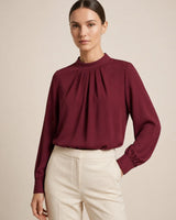 Elegant Neck Top