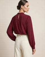 Elegant Neck Top