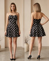Élise Polka Mini Dress