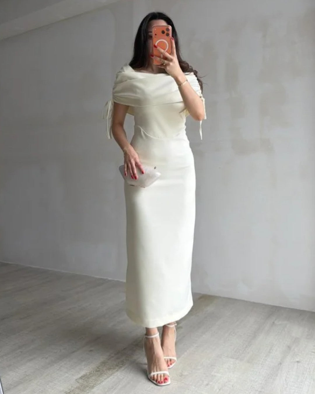 Élodie Occasion Cape Dress
