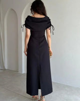 Élodie Occasion Cape Dress