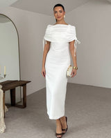Élodie Occasion Cape Dress