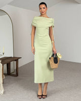 Élodie Occasion Cape Dress