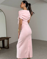 Élodie Occasion Cape Dress