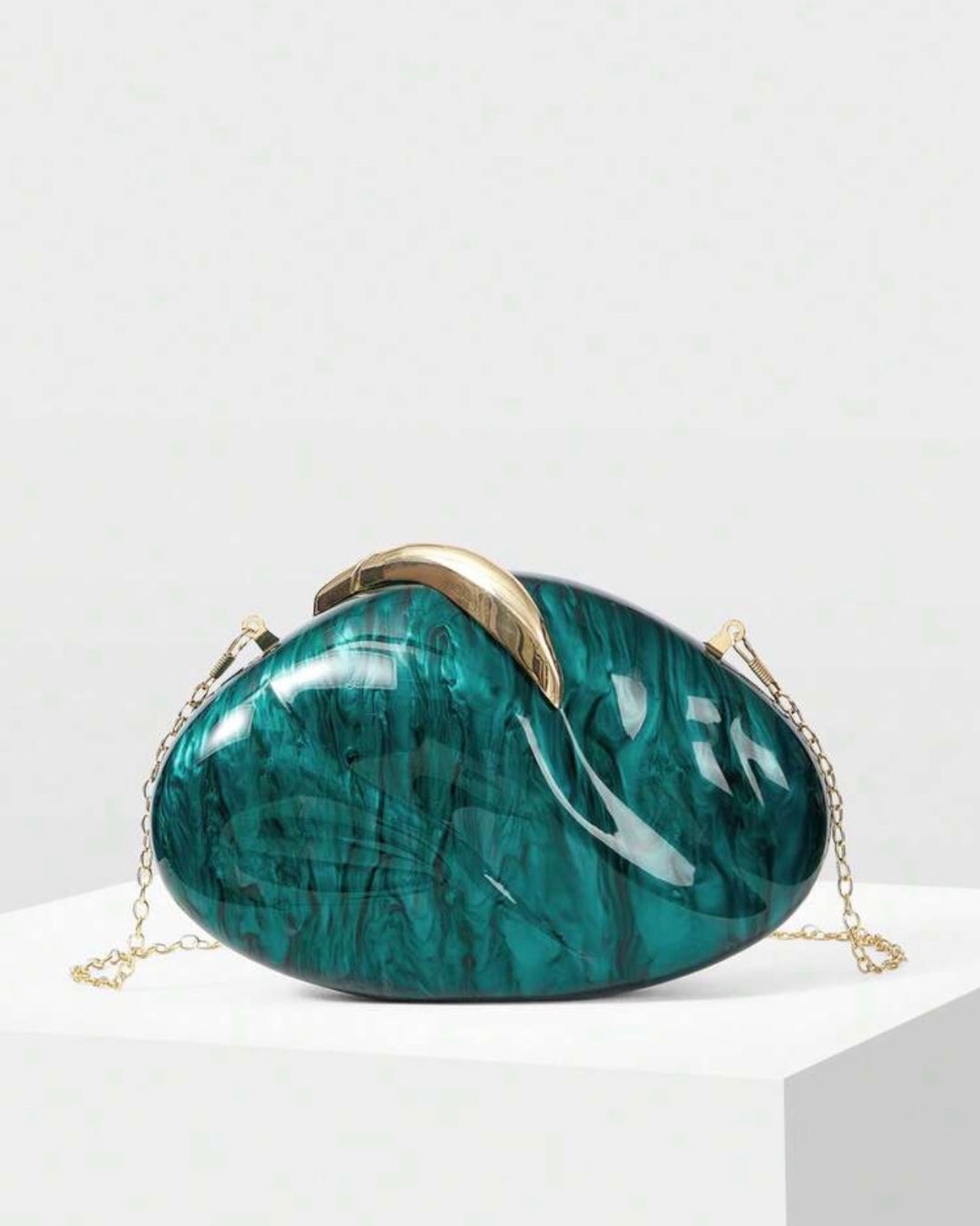 Emerald Elegant Clutch