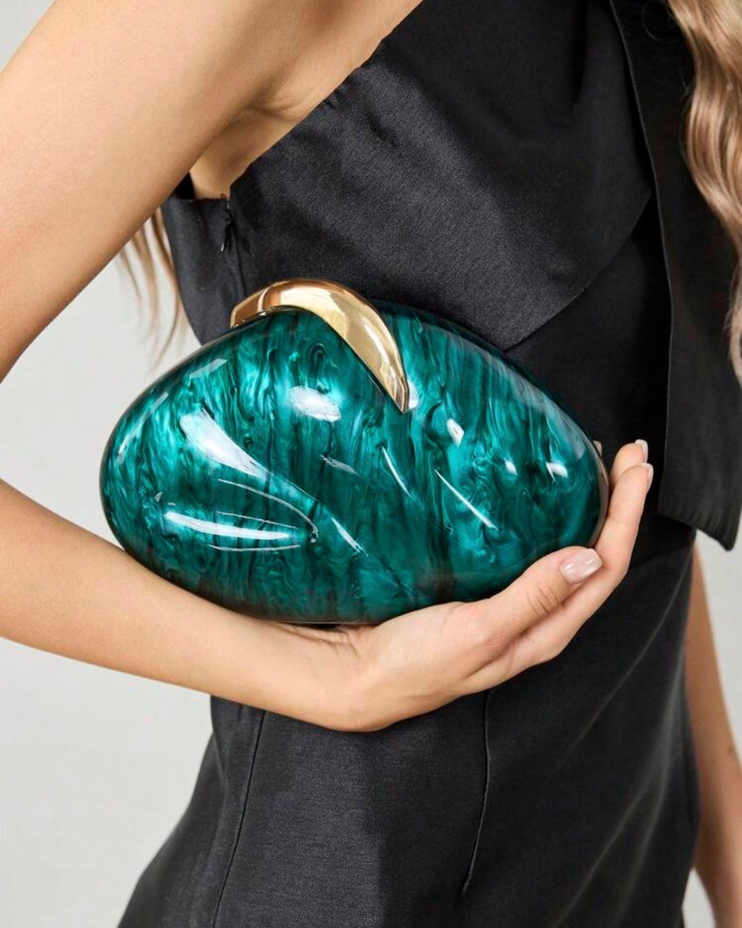 Emerald Elegant Clutch