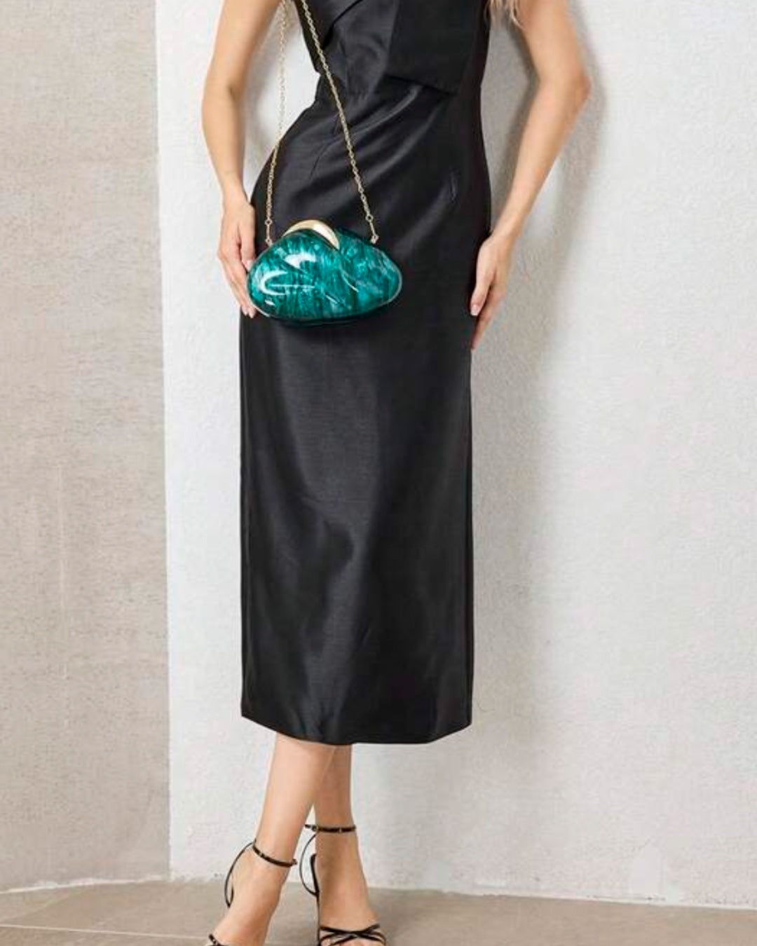 Emerald Elegant Clutch