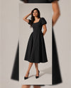 Emilia Flare Midi Dress