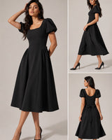 Emilia Flare Midi Dress