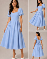 Emilia Flare Midi Dress
