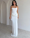 Emmeline Satin Corset Gown